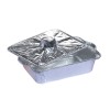 MARMITES RECTANGLES 2L AVEC COUVERCLES - 2 PC