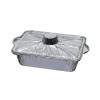 MARMITES RECTANGLES 2L AVEC COUVERCLES - 2 PC