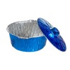 MARMITE ALUMINIUM 4L BLEUE 3PC