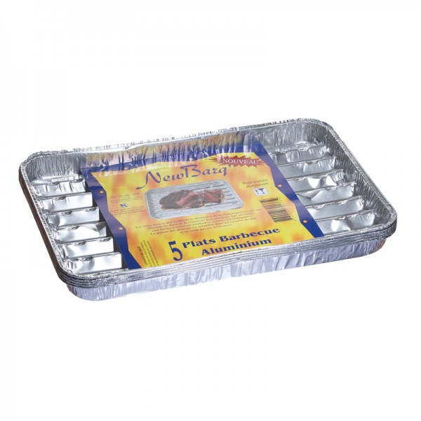 PLATS ALU BARBECUE (5p)