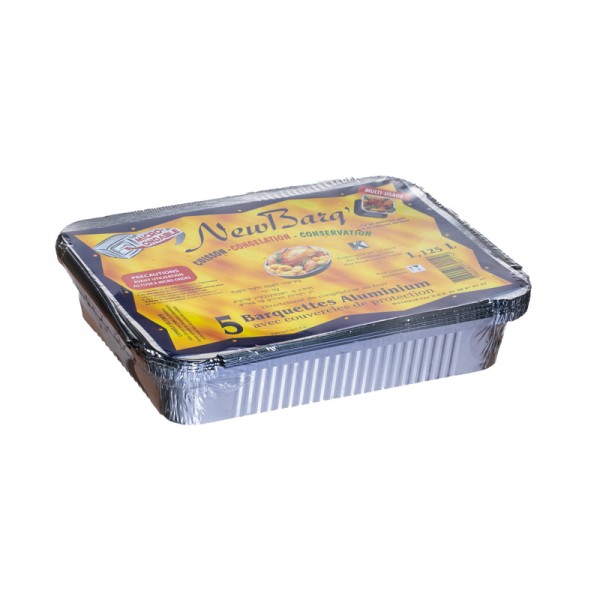 BARQUETTES ALU  1,125 L (5p)