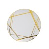 SET ASSIETTES ECLIPSE GOLD - 36 PIECES
