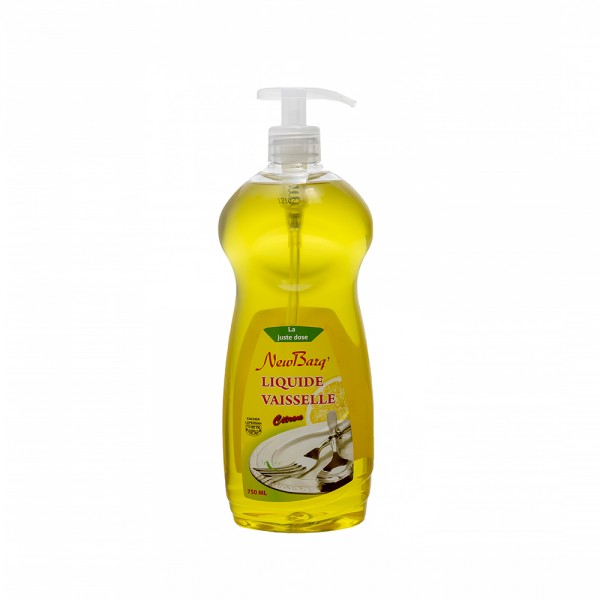 LIQUIDE VAISSELLE CITRON FLACON POMPE 750ML