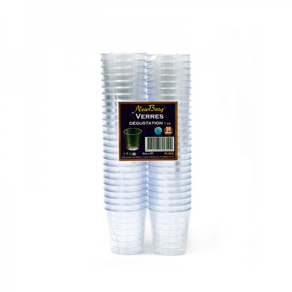 Verres dégustation 1oz - LEHAIM - 50 pc