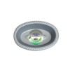 Saladières ovales COULEUR ARGENT 25P