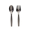 CUILLERE+FOURCHETTE DE SERVICE ARGENT /5P 