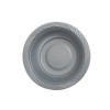 Bol ROND COULEUR ARGENT G.M 25P