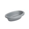 Saladières ovales COULEUR ARGENT 25P