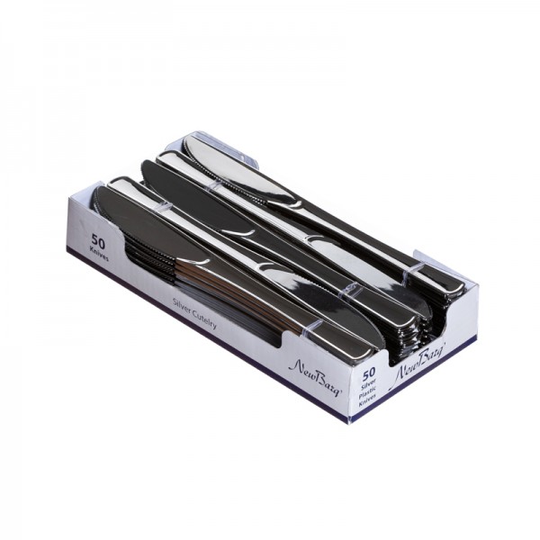 COUTEAUX ARGENTES  NEW BARQ' / 50PC
