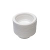 BOLS A DESSERT BLANC PLASTIQUE REUTILISABLE - 100 PC