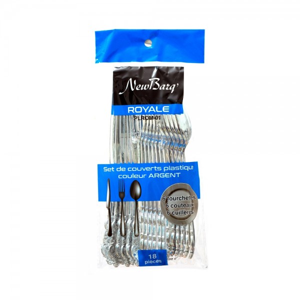 MENAGERE GAMME ROYALE - ARGENT - 18 PIECES