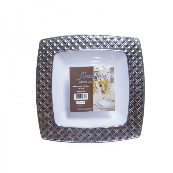 ASSIETTES CREUSES PRESTIGE / 10PC
