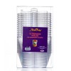 Verrine ovale avec couvercle et cuillère - 12 pièces
