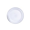 ASSIETTES SILVER LINE PM / 10PC